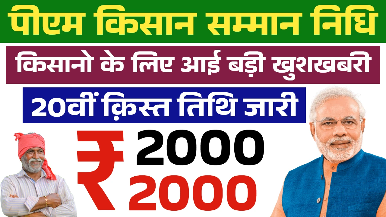 PM Kisan 20th Installment